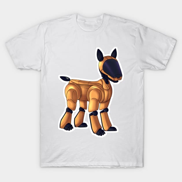 Aibo ERS-210 (Orange) T-Shirt by ThreeChance